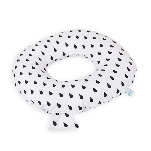 Ceba szülés utáni ülőpárna - Fánk csepp fekete-fehér