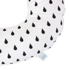 Ceba szülés utáni ülőpárna - Fánk csepp fekete-fehér