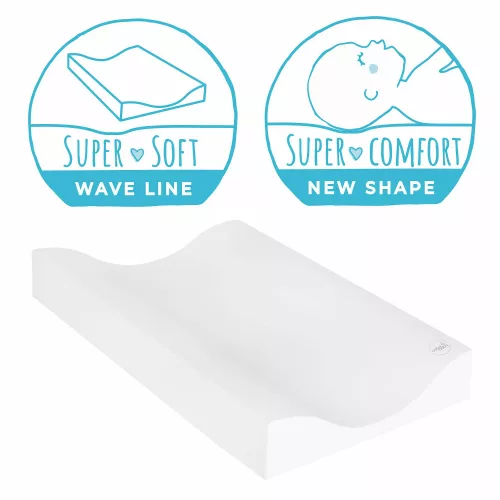 Ceba pelenkázó lap puha 2 oldalú 50x70cm COSY  Watercolor maci csákós