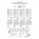 Ceba pelenkázó lap merev 2 oldalú 50x70cm ULTRA LIGHT Nyuszi alszik