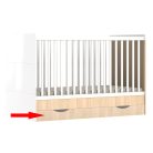 Faktum ágyneműtartó Alda Classic átalakítható 70x140cm kiságyhoz