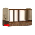 Faktum ágyneműtartó Makaó/Makaó Zsiráf átalakítható 70x140cm kiságyhoz