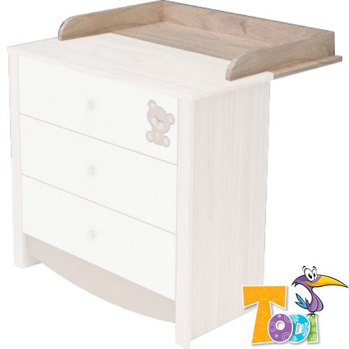 Todi pelenkázó toldalék Teddy 3 fiókos komódhoz
