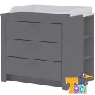 Todi pelenkázó toldalék White Bunny 3 fiókos komódhoz