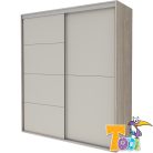 Todi gardróbszekrény Teddy 200cm széles