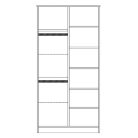 Faktum szekrény Alda Jégfehér 2 osztású