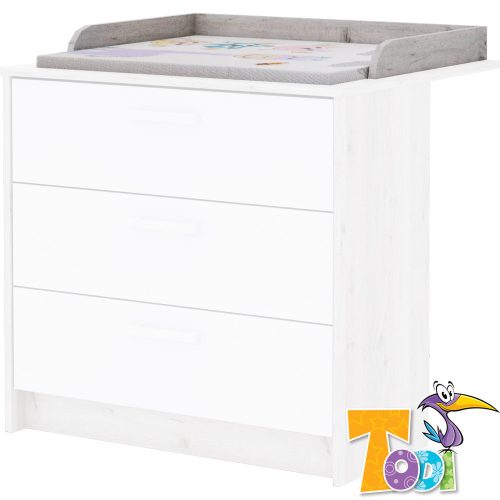 Todi pelenkázó toldalék Bee 3 fiókos komódhoz