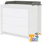 Todi pelenkázó toldalék Cube2 3 fiókos komódhoz