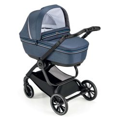   CAM Techno Deluxe babakocsi szett Milano 552 fekete vázzal V90S hordozóval MTB