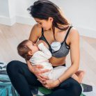 BabyOno mellszívó Shelly elektromos, viselhető - 100 plusz 40db melltartóbetéttel 1000-296/140