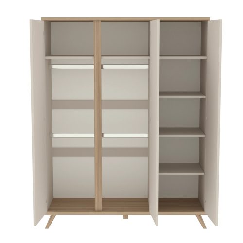 Faktum szekrény Sienna Cashmere 3 osztású