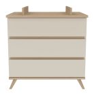 Faktum komód pelenkázó toldalékkal Sienna Cashmere