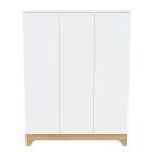 Faktum szekrény Lumina White 3 osztású