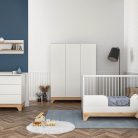 Faktum szekrény Lumina White 3 osztású