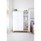 Faktum szekrény Lumina White 3 osztású