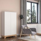 Faktum szekrény Lumina White 2 osztású