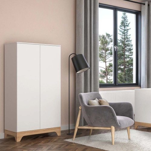 Faktum szekrény Lumina White 2 osztású