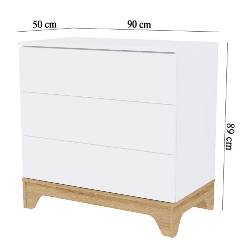 Faktum komód Lumina White