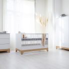 Faktum kiságy Lumina White átalakítható 60x120cm