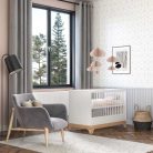 Faktum kiságy Lumina White átalakítható 60x120cm