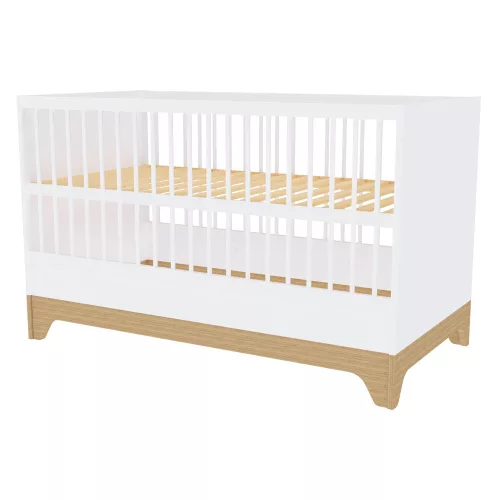 Faktum kiságy Lumina White átalakítható 70x140cm