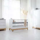 Faktum kiságy Lumina White átalakítható 70x140cm