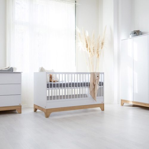 Faktum kiságy Lumina White átalakítható 70x140cm