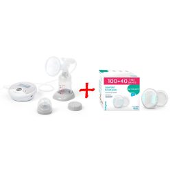   BabyOno mellszívó Nurse Pro elektromos, kétfázisú  - 100 plusz 40db melltartóbetéttel 1483 - 296/140