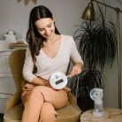BabyOno mellszívó Nurse Pro elektromos, kétfázisú  - 100 plusz 40db melltartóbetéttel 1483 - 296/140