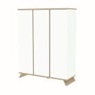 Faktum szekrény Sienna White 3 osztású