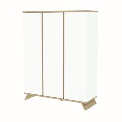 Faktum szekrény Sienna White 3 osztású