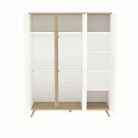 Faktum szekrény Sienna White 3 osztású