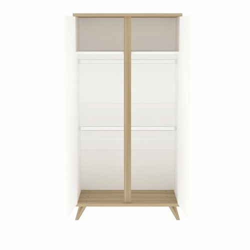 Faktum szekrény Sienna White 2 osztású