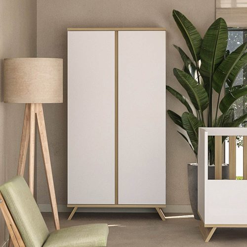 Faktum szekrény Sienna White 2 osztású