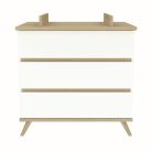 Faktum komód pelenkázó toldalékkal Sienna White