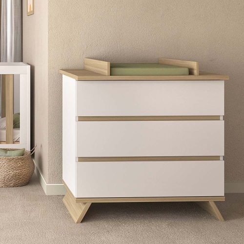 Faktum komód pelenkázó toldalékkal Sienna White