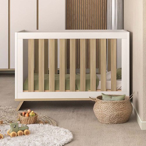 Faktum kiságy Sienna White átalakítható 60x120cm