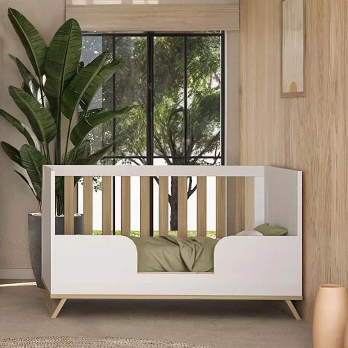 Faktum kiságy Sienna White átalakítható 70x140cm