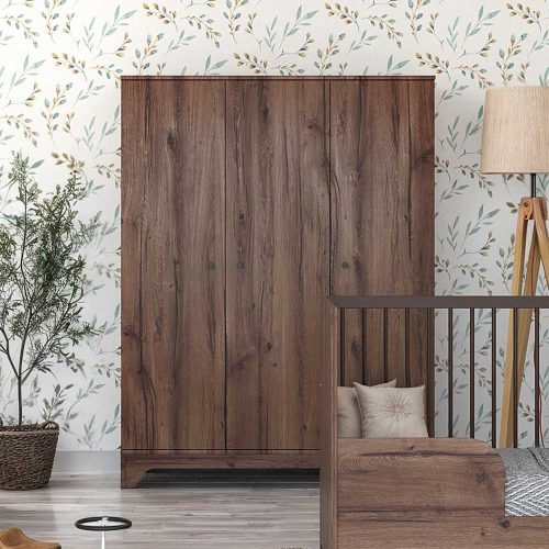 Faktum szekrény Nest Walnut 3 osztású