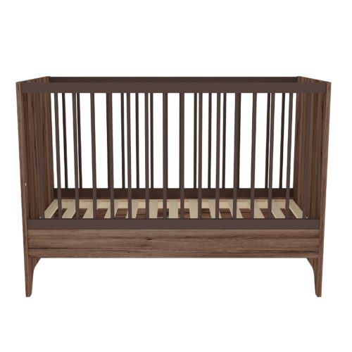 Faktum kiságy Nest Walnut átalakítható 60x120cm