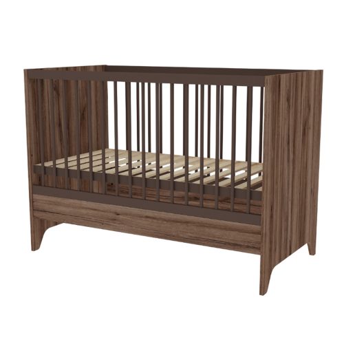 Faktum kiságy Nest Walnut átalakítható 60x120cm