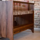 Faktum kiságy Nest Walnut átalakítható 60x120cm