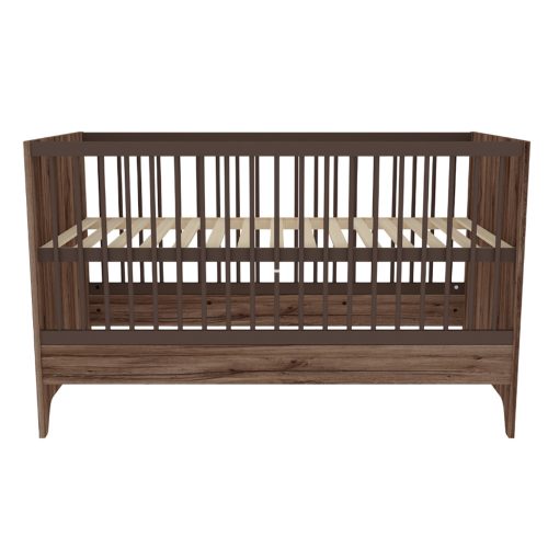 Faktum kiságy Nest Walnut átalakítható 70x140cm