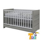 Todi Cube 2 babaszoba szett - átalakítható 70x140cm kiságy és 3 fiókos komód pelenkázó feltéttel