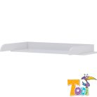 Todi White Bunny babaszoba szett - átalakítható 70x140cm kiságy és 3 fiókos komód pelenkázó feltéttel