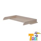 Todi Magic babaszoba szett - átalakítható 70x140cm kiságy és 3 fiókos komód pelenkázó feltéttel