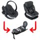 BeSafe iZi Modular System I-Size 61-105 cm 3 részes iZi Modular Base iZi Go Modular X2 iZi Modular A X1 Anthracite Mesh