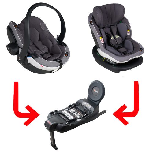 BeSafe iZi Modular System I-Size 61-105 cm 3 részes iZi Modular Base iZi Go Modular X2 iZi Modular A X1 Metallic Melange