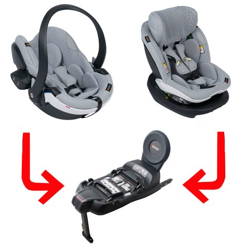 BeSafe iZi Modular System I-Size 61-105 cm 3 részes iZi Modular Base iZi Go Modular X2 iZi Modular A X1 Peak Mesh