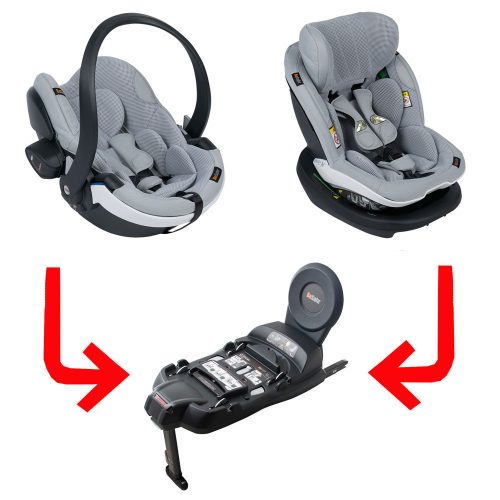 BeSafe iZi Modular System I-Size 61-105 cm 3 részes iZi Modular Base iZi Go Modular X1 iZi Modular A X1 Peak Mesh